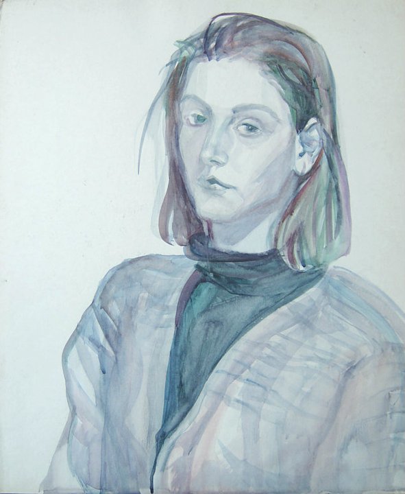 Selfportrait by Gallina Todorova 