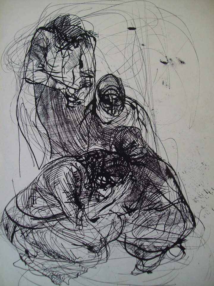 Mourning women by Gallina Todorova, Image 1.