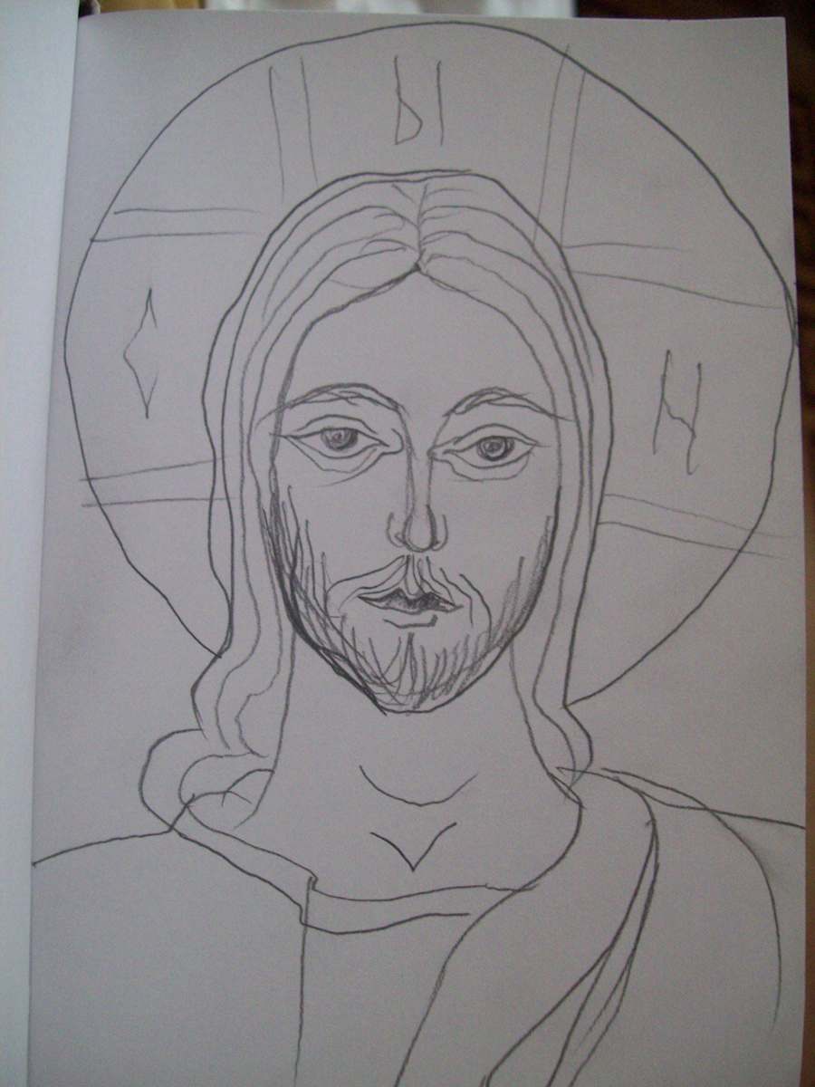 54 - Jesus Christ by Gallina Todorova, Image 1.