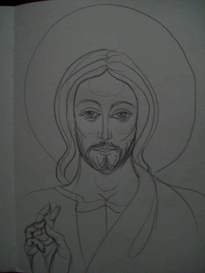 55 - Jesus Christ by Gallina Todorova, Image 1.