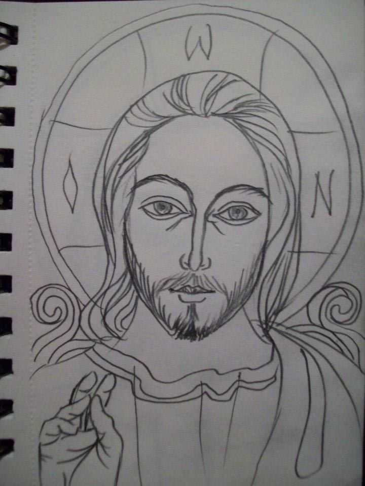 107 - Jesus Christ by Gallina Todorova, Image 1.