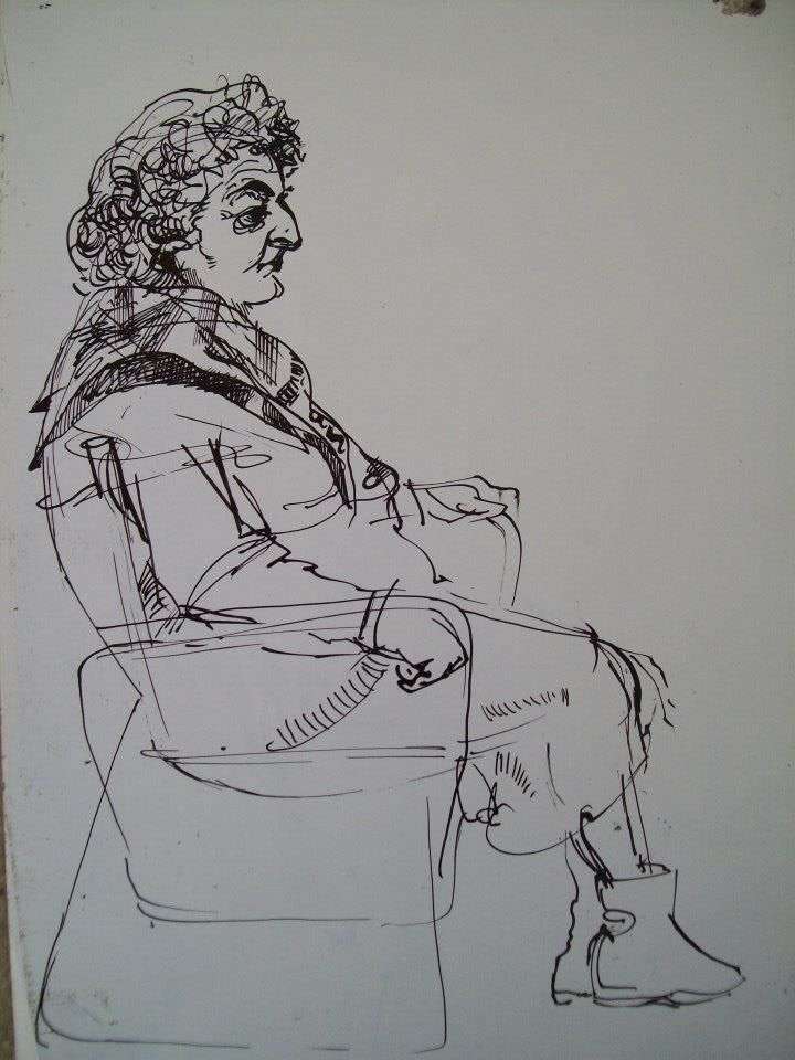 Elderly Model by Gallina Todorova, Image 1.