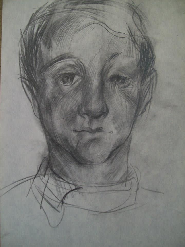 Boy's face by Gallina Todorova 