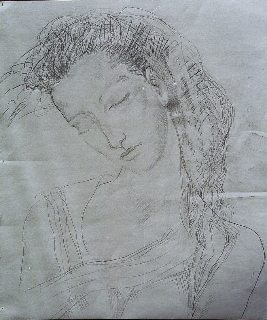 Pencil girl by Galina Todorova, Image 1.