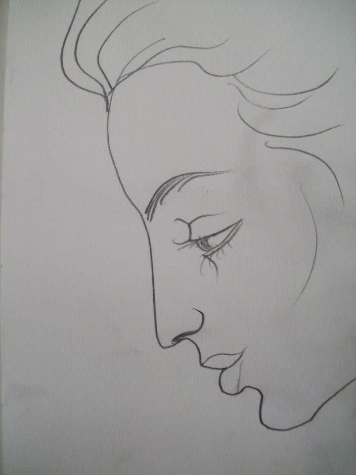 Profile Sketch by Gallina Todorova 