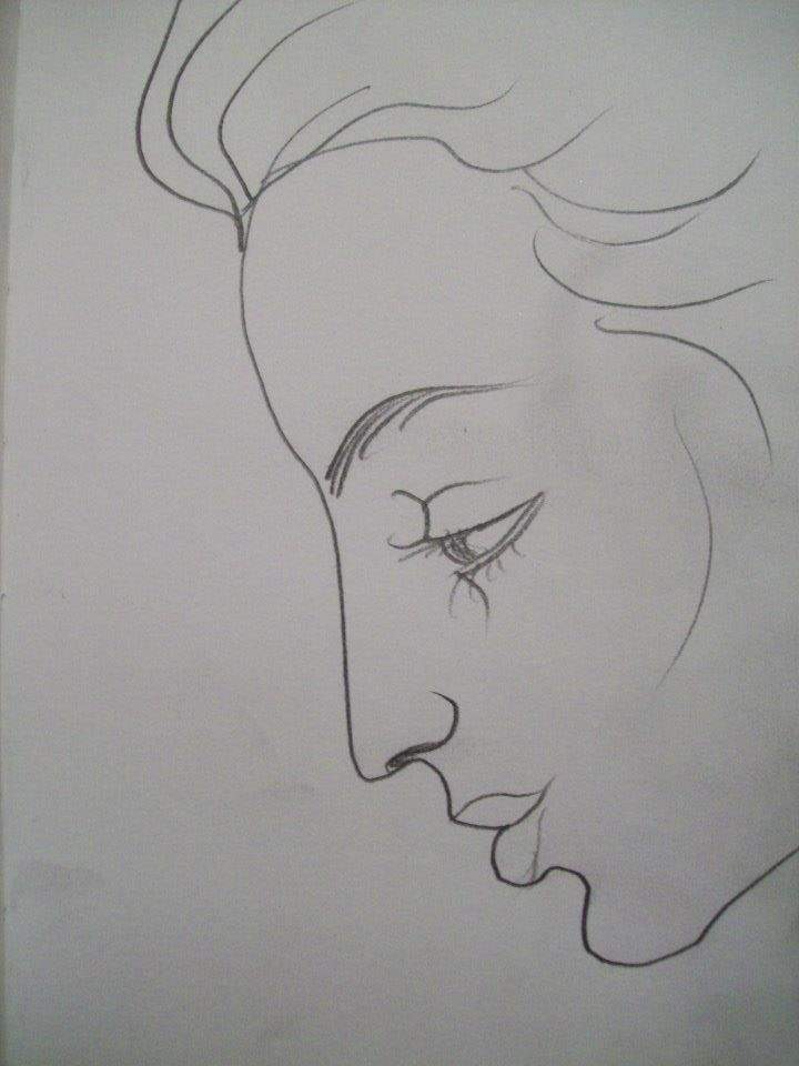 Profile Sketch by Gallina Todorova, Image 1.