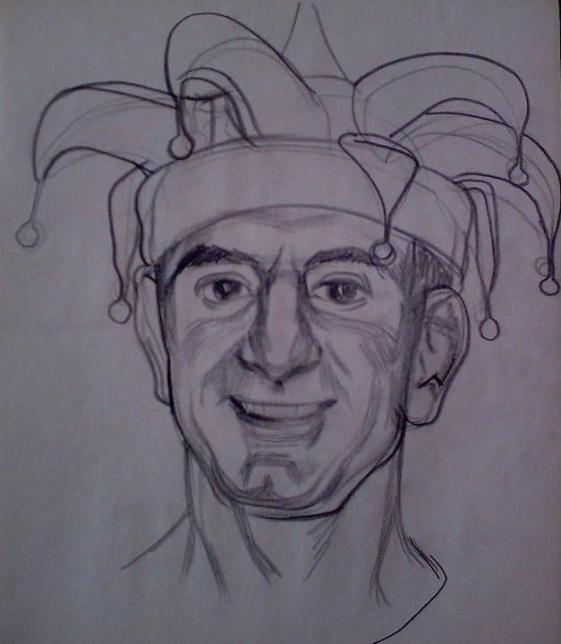 Vasko as a clown by Gallina Todorova, Image 1.