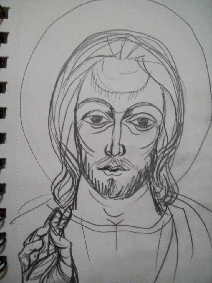 110 - Jesus Christ by Gallina Todorova, Image 1.