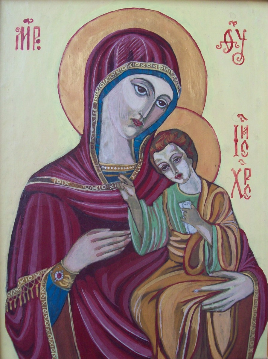 Holy Mother of God - 1997 by Gallina Todorova 