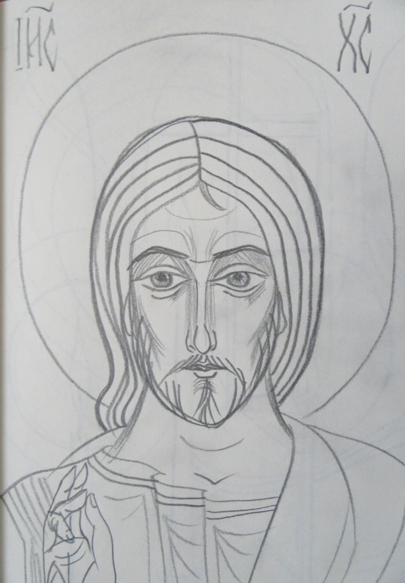 Jesus Christ by Galina Todorova 