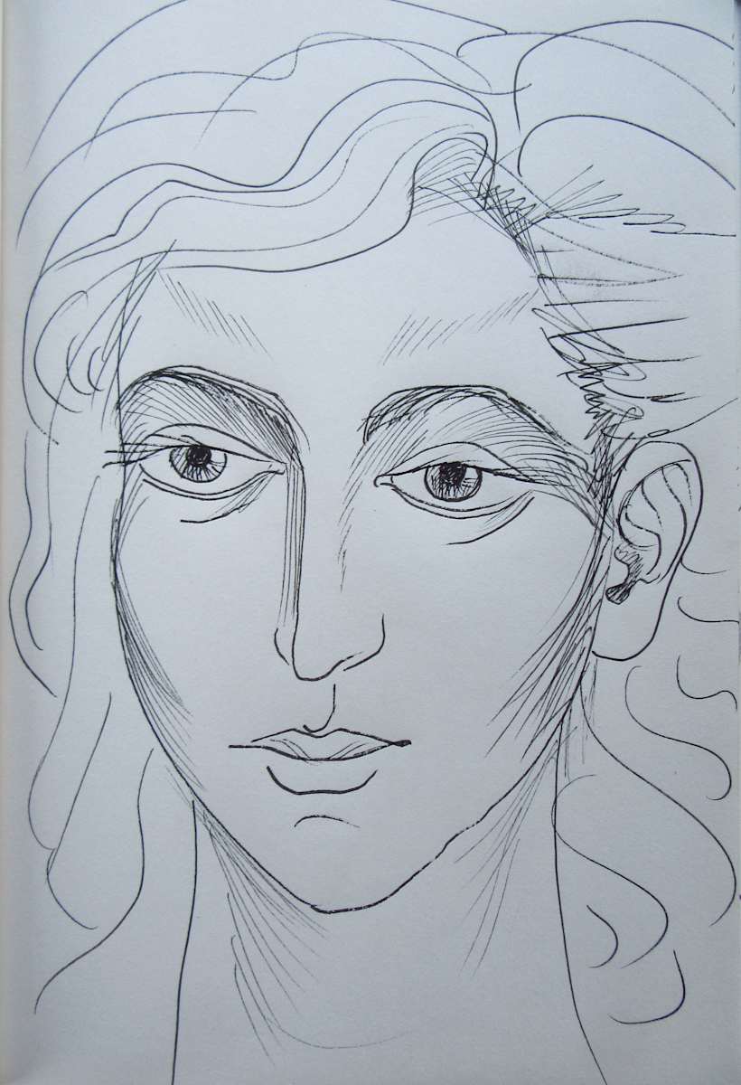 Young Woman by Galina Todorova 