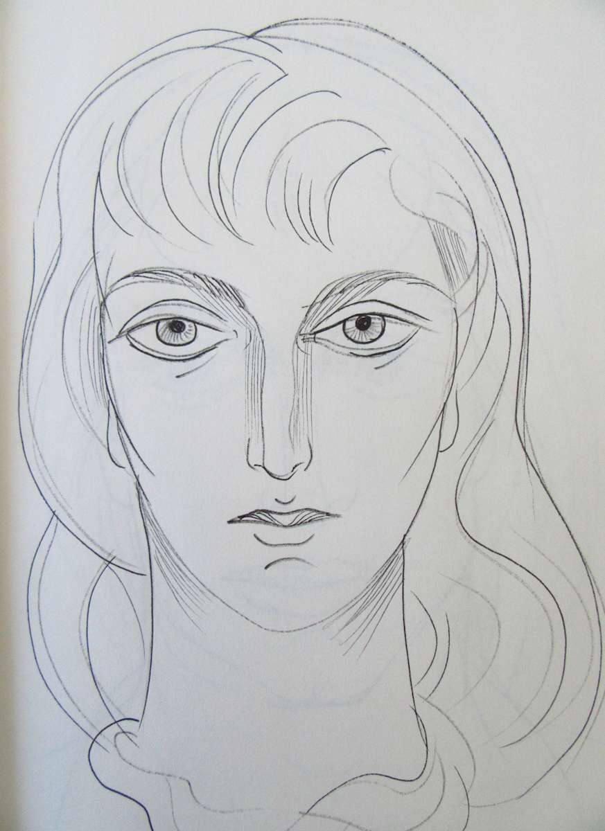 Young Woman by Galina Todorova 