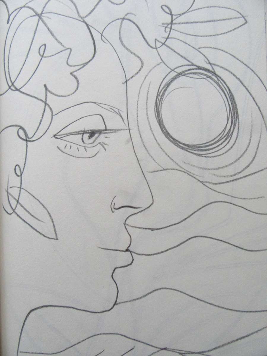 Female Profile by Galina Todorova 