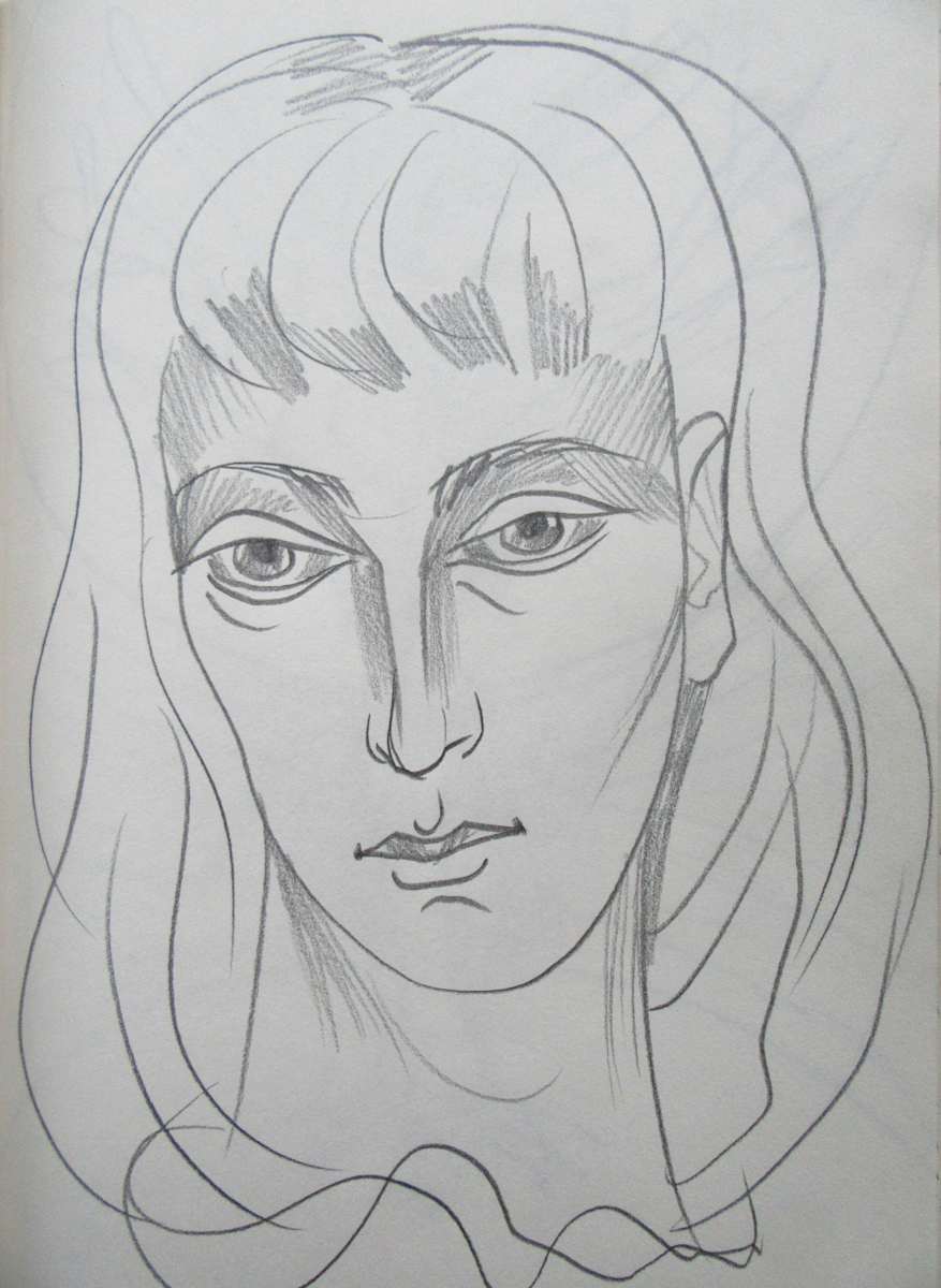 Young Woman by Galina Todorova 