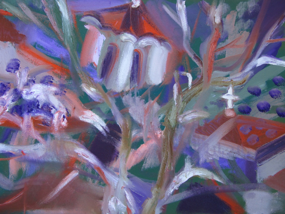 Bulgarian church by Gallina Todorova 