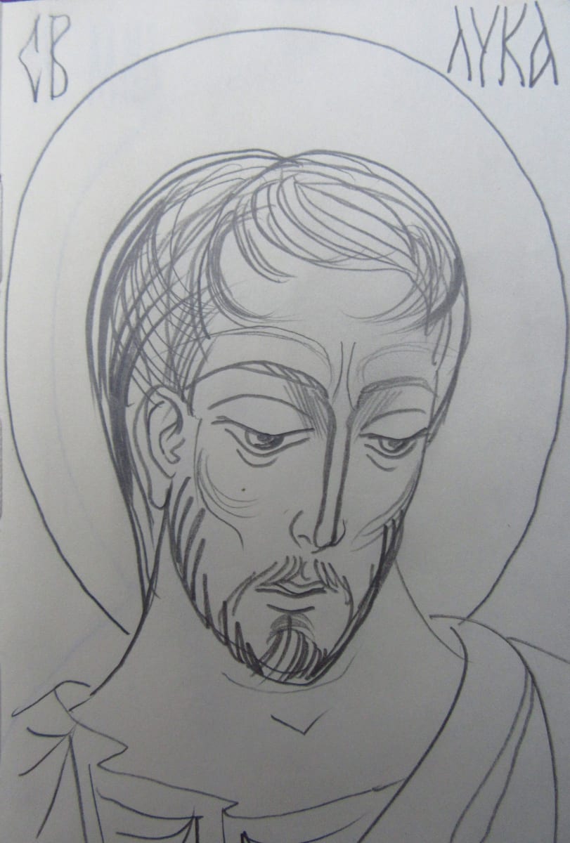St Luke by Gallina Todorova 