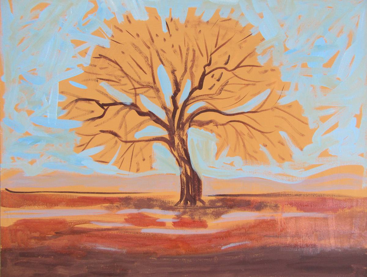 A tree in the field by Galina Todorova, Image 1.