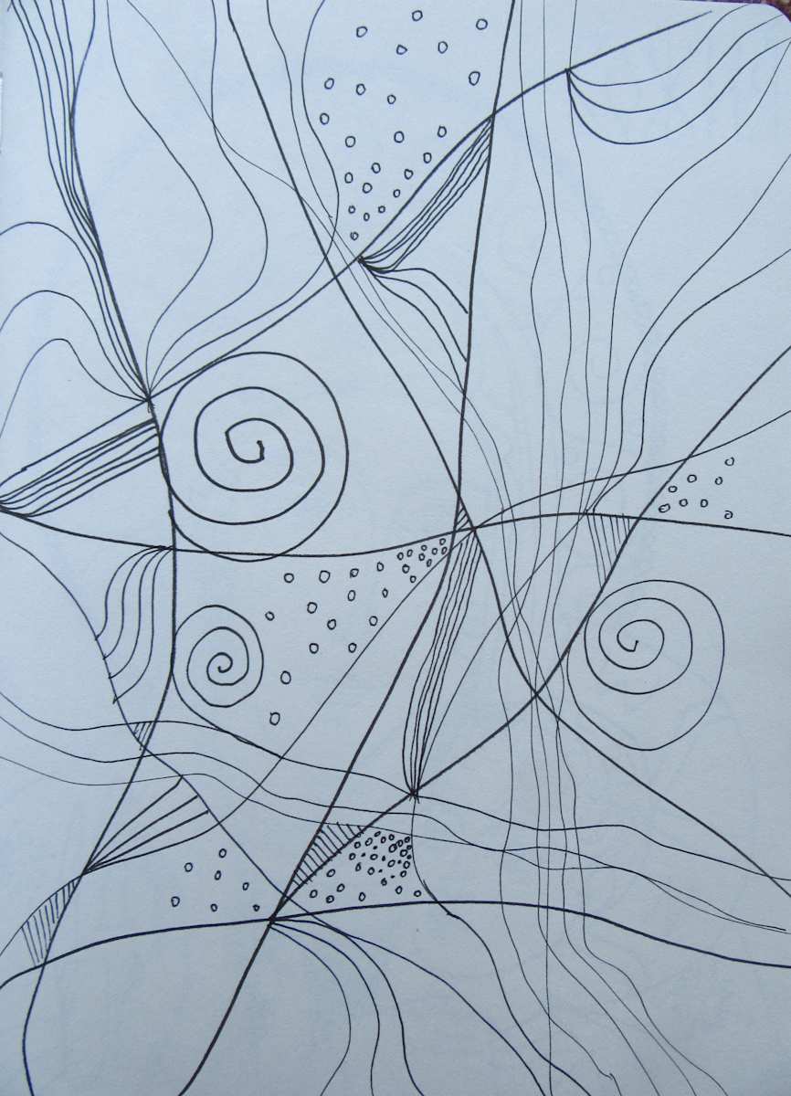 Abstract Composition by Galina Todorova, Image 1.