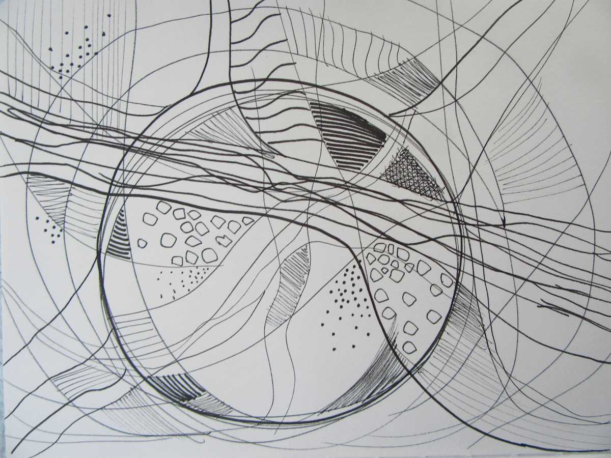 Abstract Composition by Galina Todorova, Image 1.