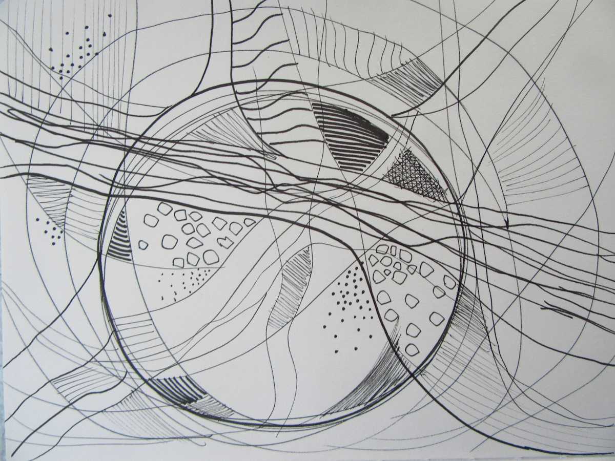 Abstract Composition by Galina Todorova, Image 1.
