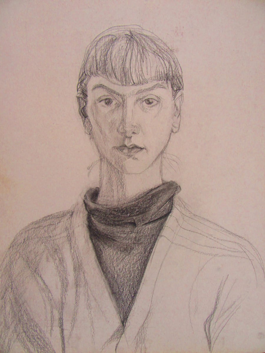 Selfportrait 1995 by Gallina Todorova 