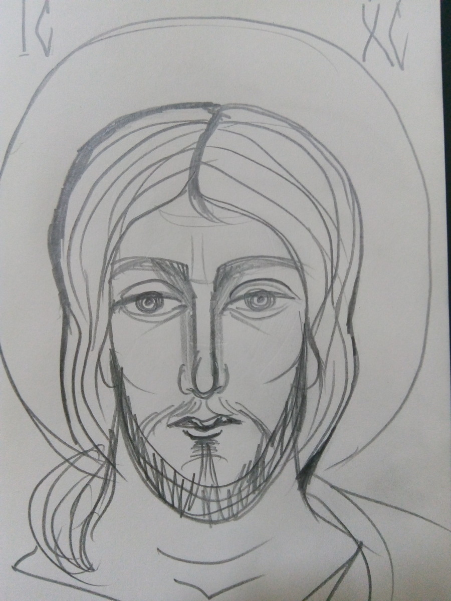 Jesus Christ by Gallina Todorova 
