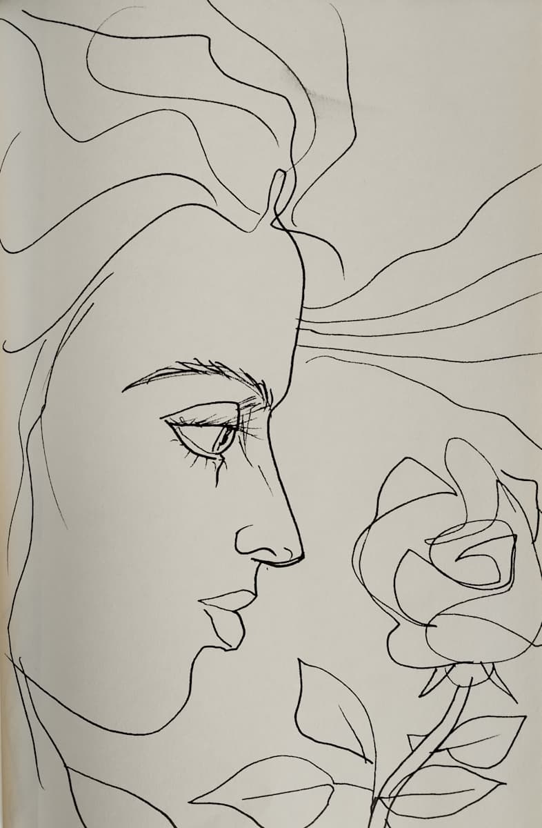 Girl with a rose by Galina Todorova, Image 1.