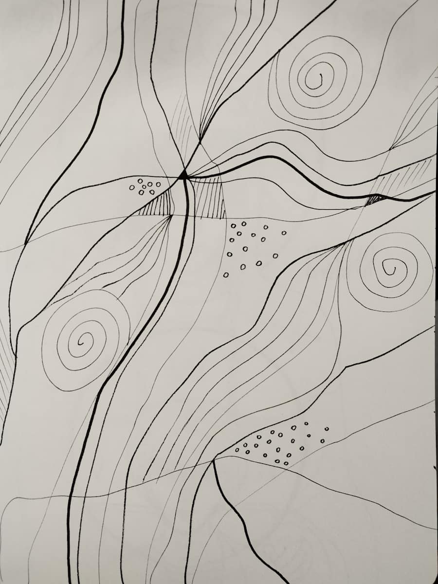 Abstract composition by Galina Todorova, Image 1.
