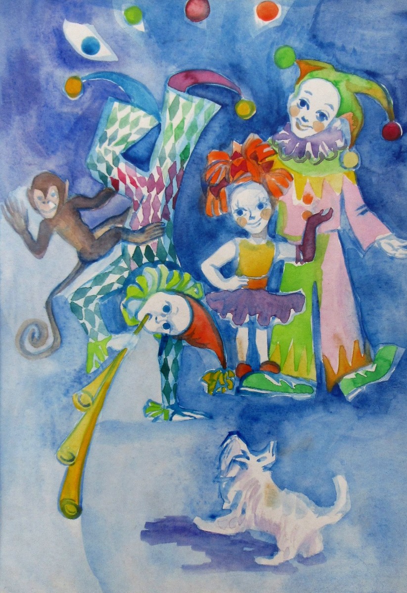 Children's Carnival by Gallina Todorova 