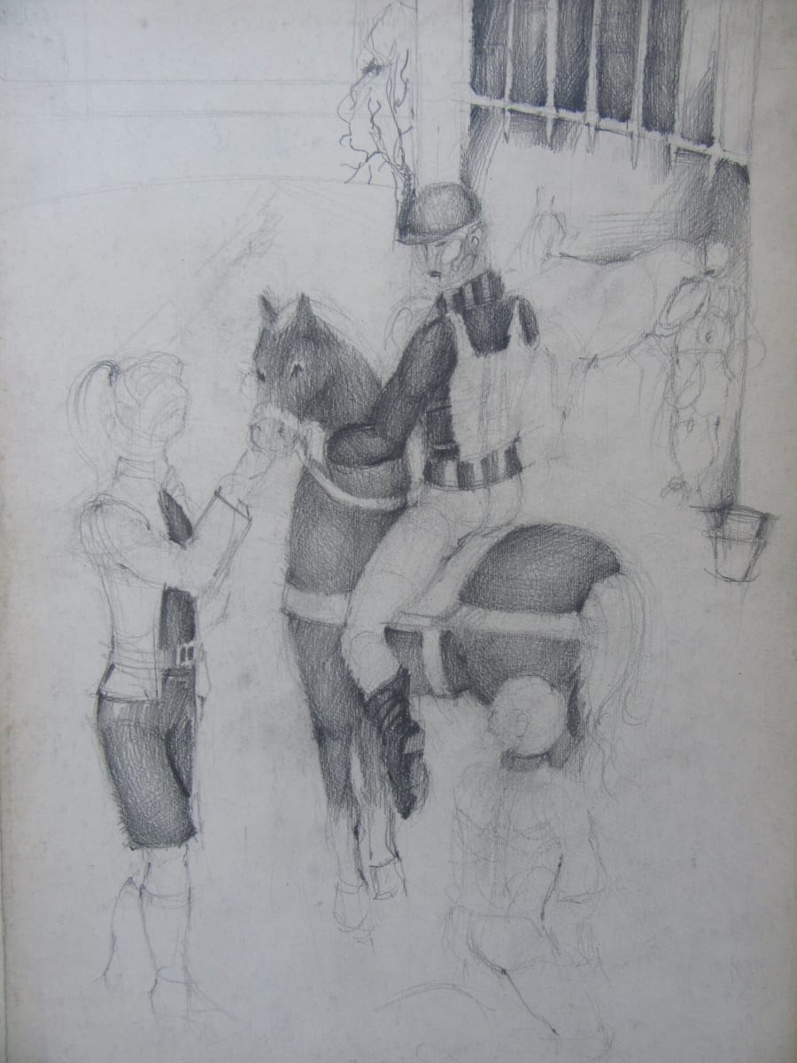 Figure Composition - Horse Rider 