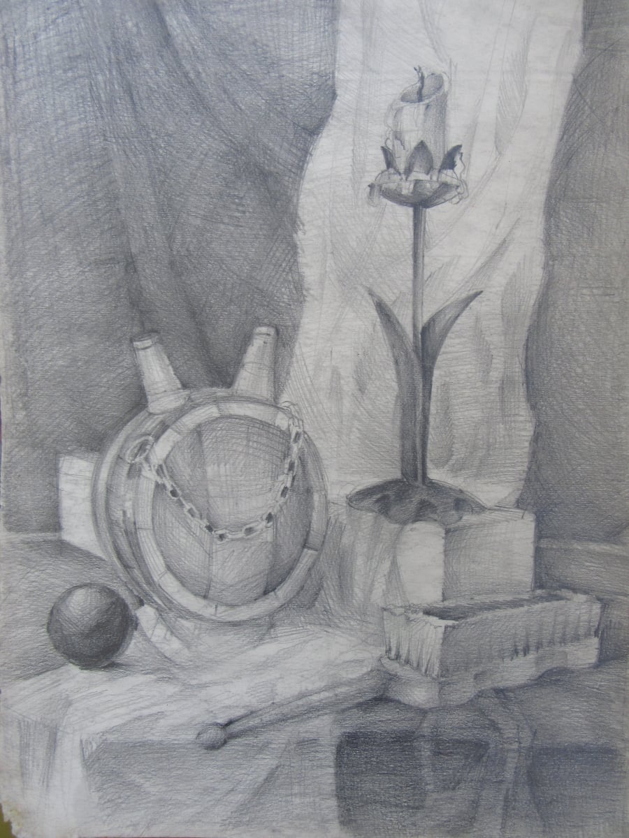 Still Life with a clothbrush 