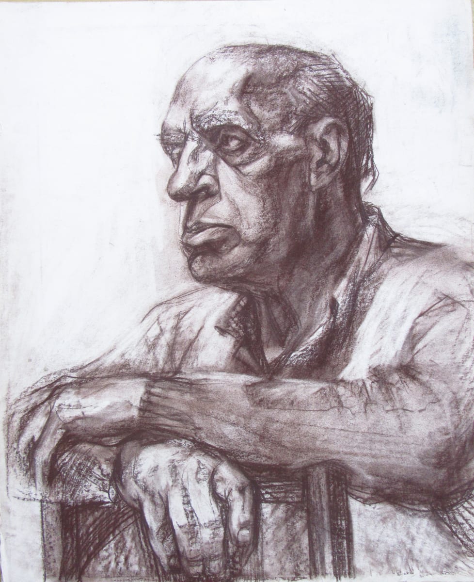 A model with hands on a chair by Gallina Todorova, Image 1.