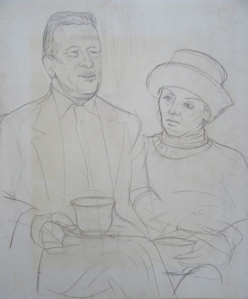 My parents by Gallina Todorova 