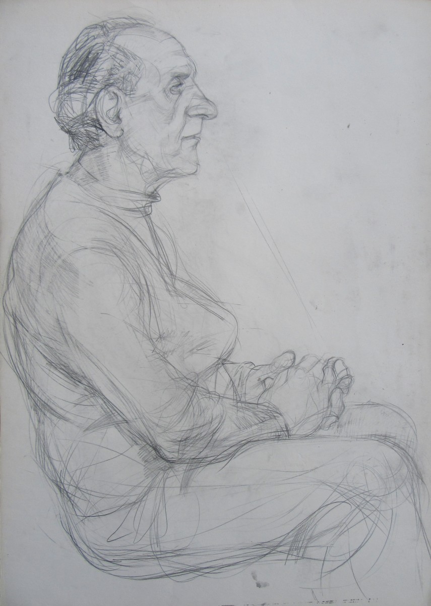 Elderly Man by Gallina Todorova 