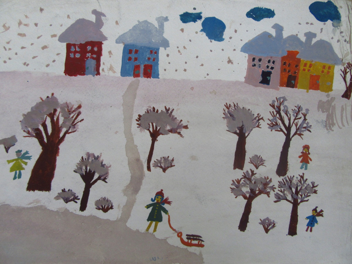 Winter Landscape by Gallina Todorova 