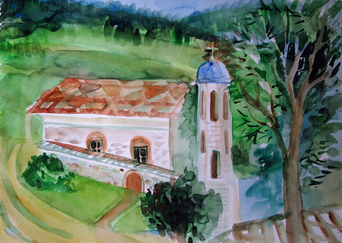 Lilkovo Church by Gallina Todorova 