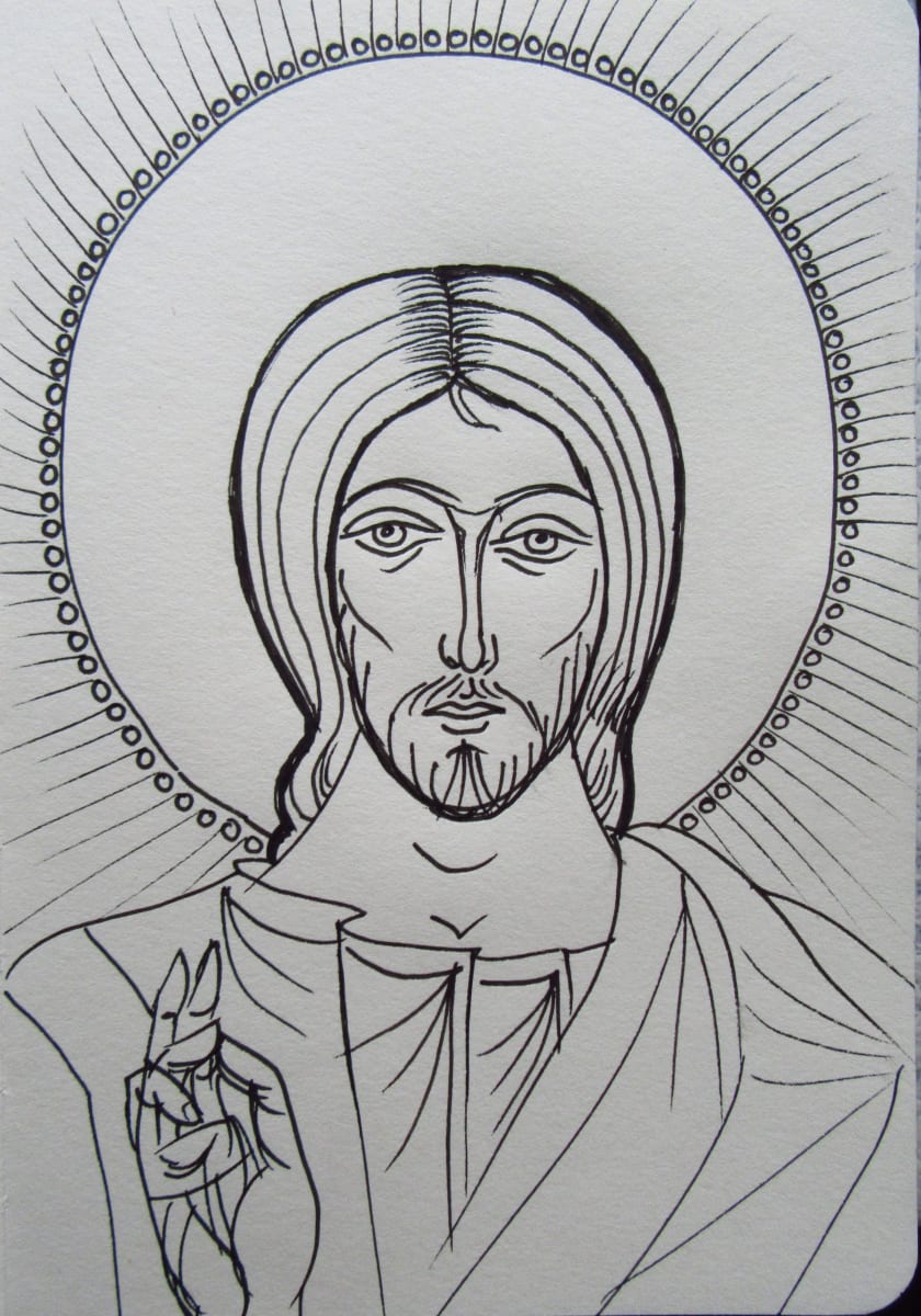 Jesus Christ by Gallina Todorova 