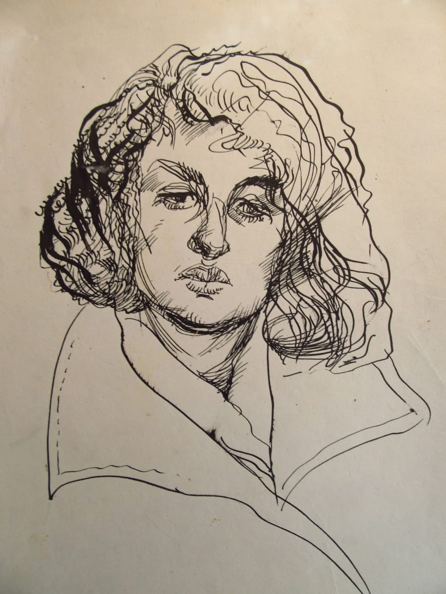 Rada with black ink by Gallina Todorova, Image 1.