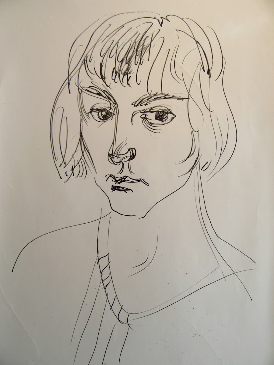 Selfportrait by Gallina Todorova, Image 1.