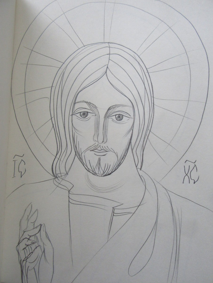 Jesus Christ by Gallina Todorova 
