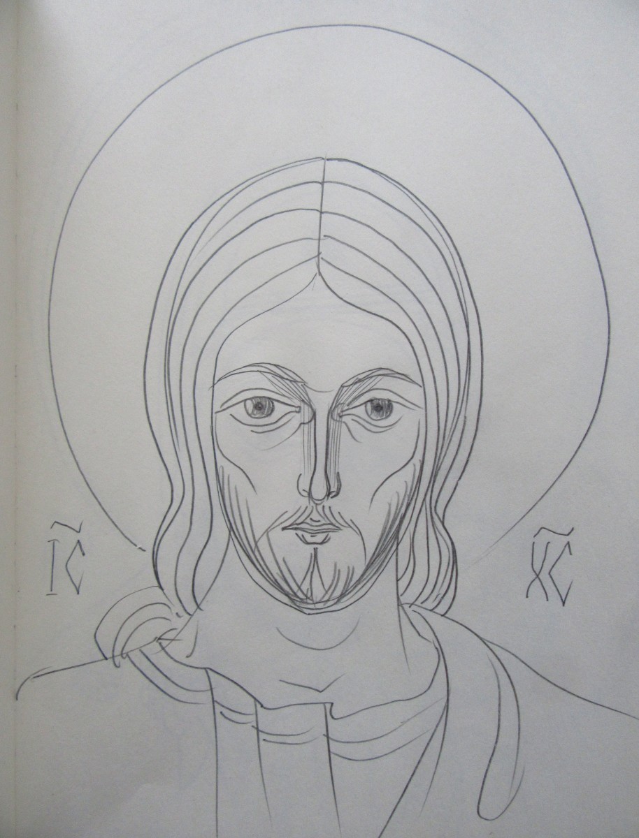 Jesus Christ by Gallina Todorova 