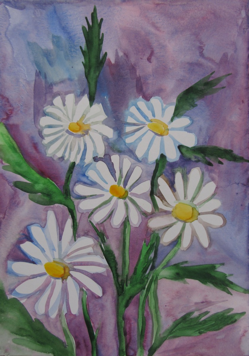 Daisies by Gallina Todorova 