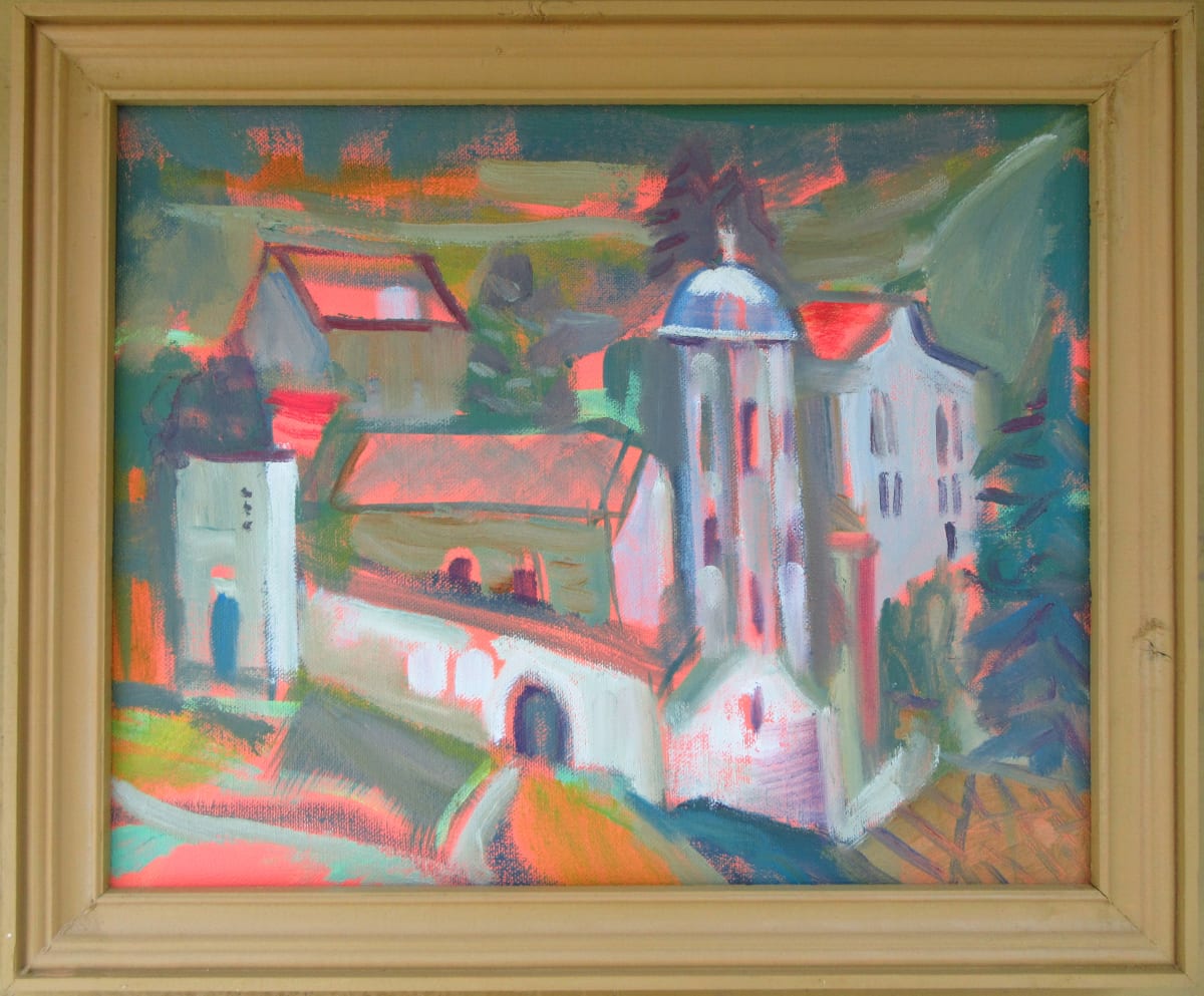 View to the church in Lilkovo by Galina Todorova 