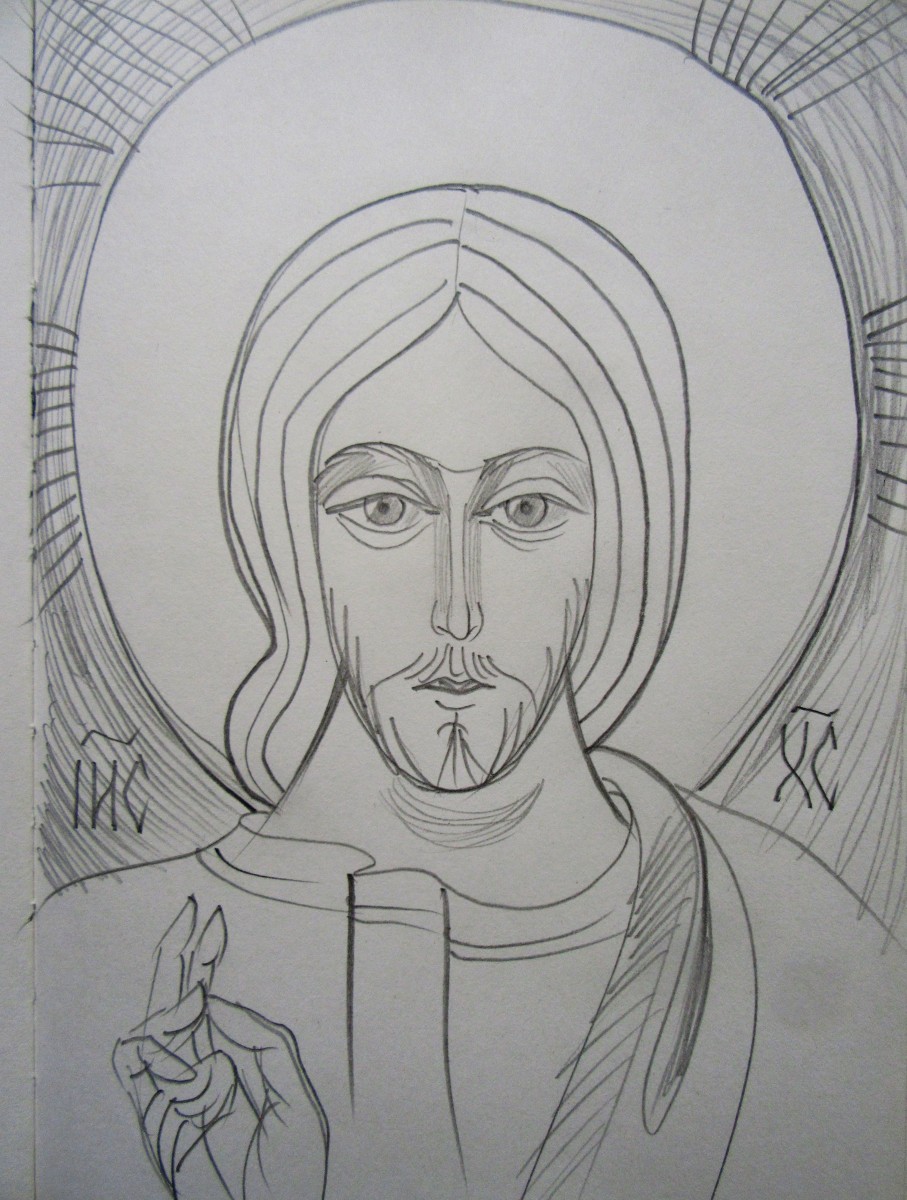 Jesus Christ by Gallina Todorova 