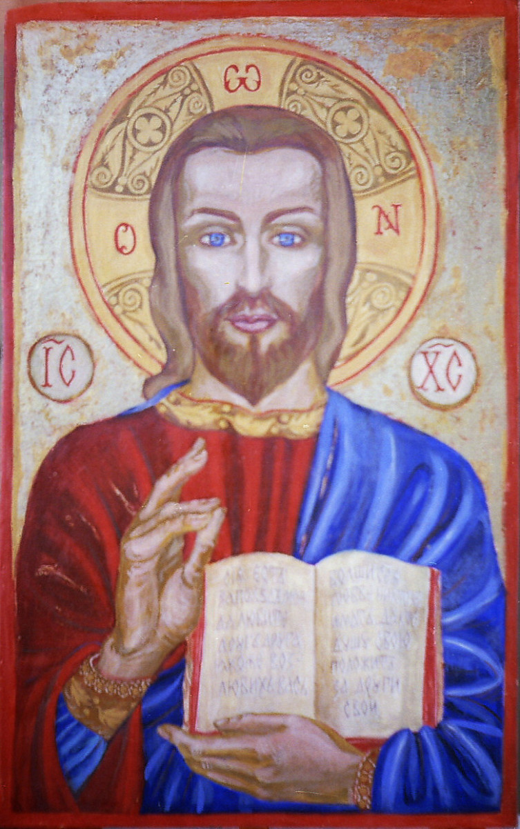 Jesus Christ in Lilkovo by Gallina Todorova 
