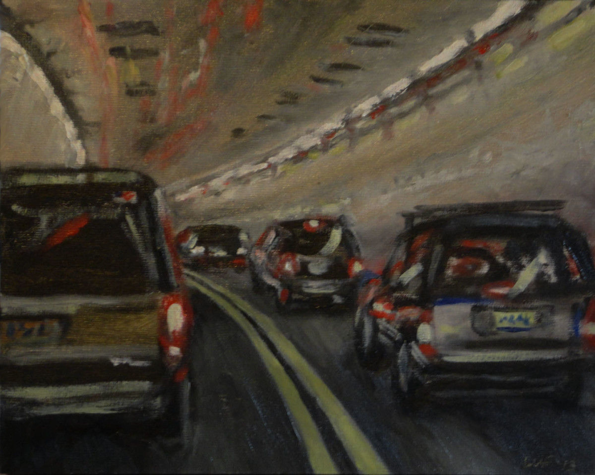 Lincoln Tunnel by Laurie Waite-Fellner 