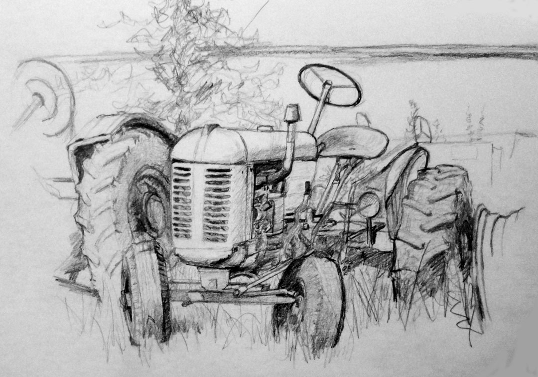 Tractor by Laurie Waite-Fellner 