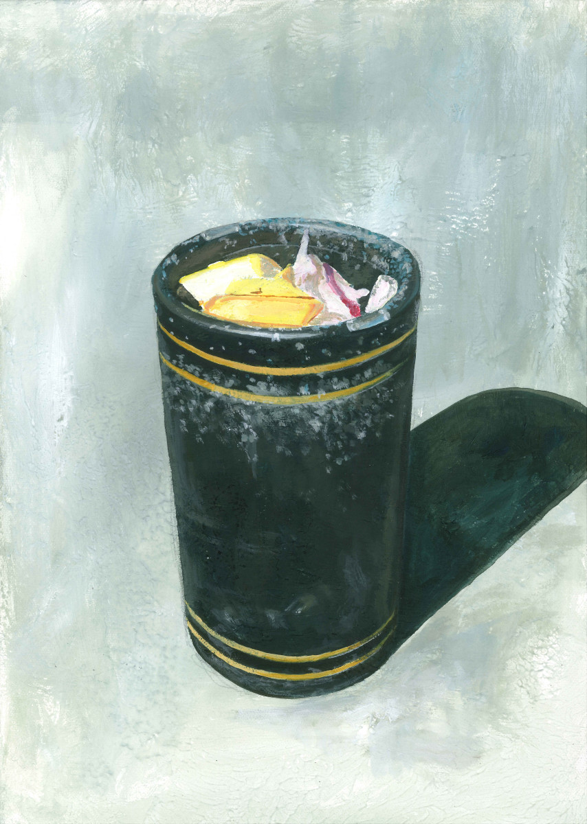 Black bin, Enfield by Michelle Heron 