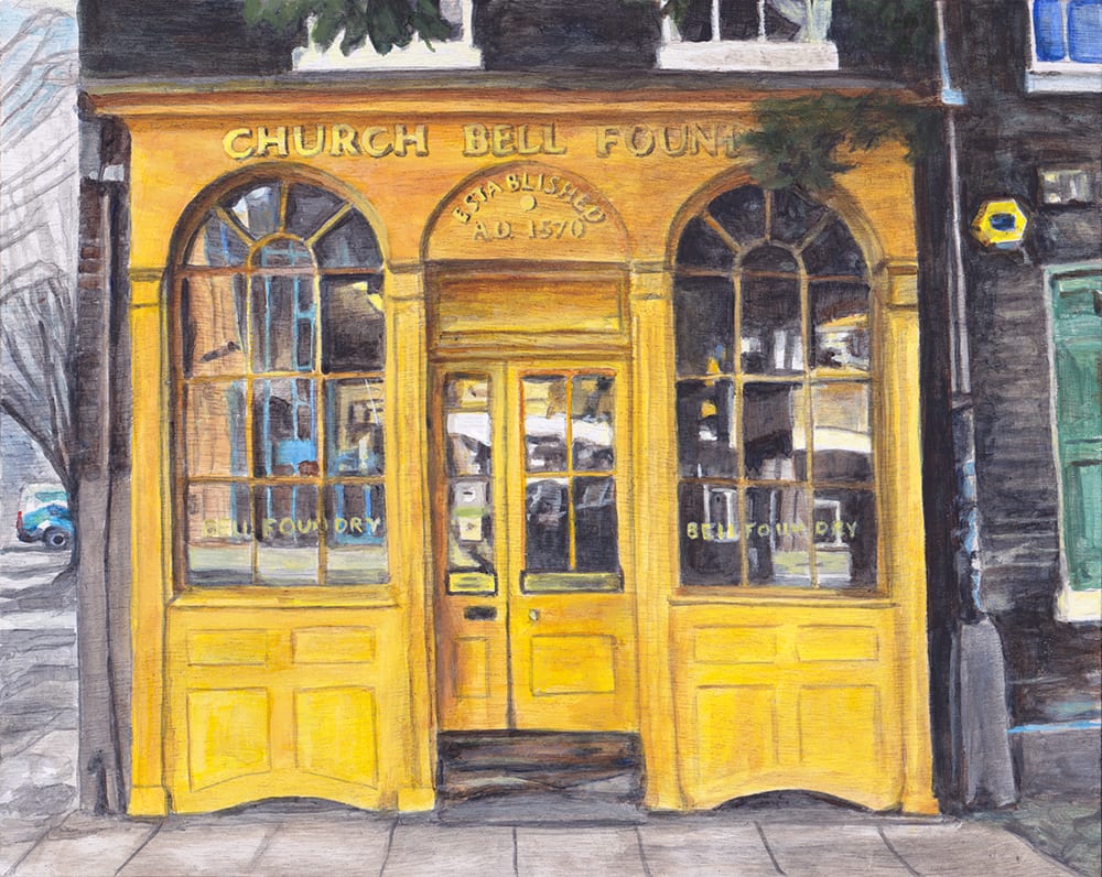 Whitechapel Bell Foundry, 1570 - 2017 by Michelle Heron 