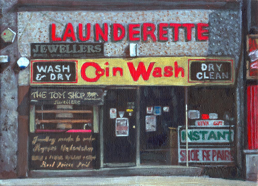 Launderette, Streatham by Michelle Heron 